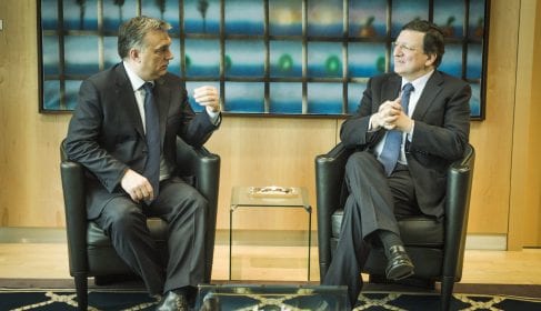 Európai csúcsvezetőkkel találkozott Orbán Viktor Brüsszelben