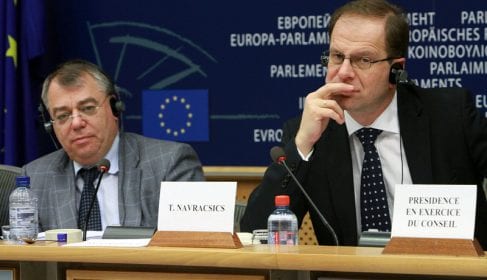 Navracsics Tibor az EP jogi bizottsága előtt